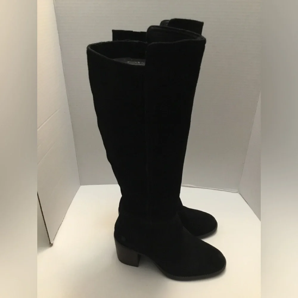 Lucky Brand Black Over the Knee Boots